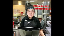 Desperate Wendy's Worker gets fucked hard by rich man